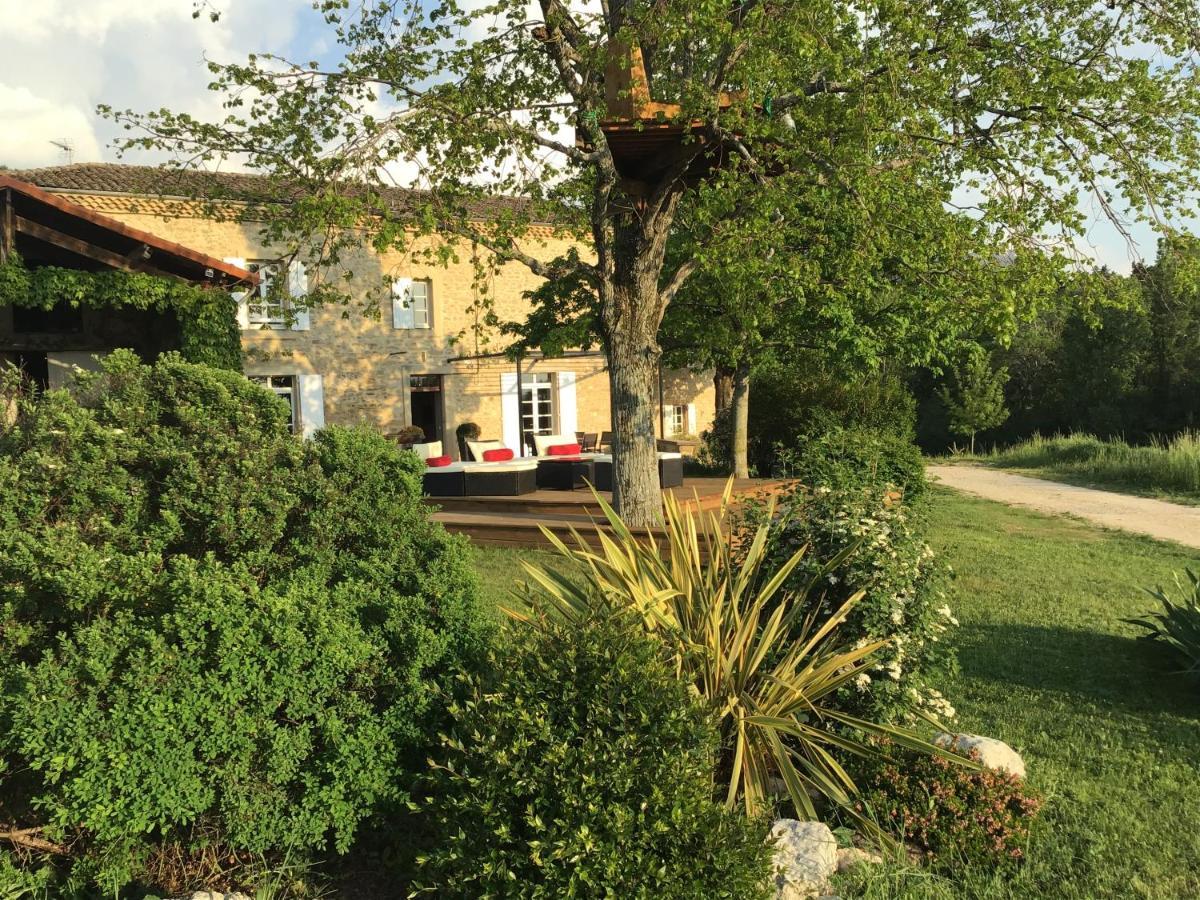 Villa Agreable Bastide Provencale Avec Piscine Barcelonne  Exterior foto