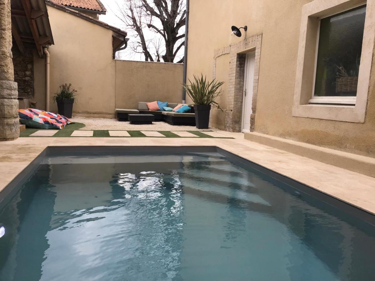 Villa Agreable Bastide Provencale Avec Piscine Barcelonne  Exterior foto