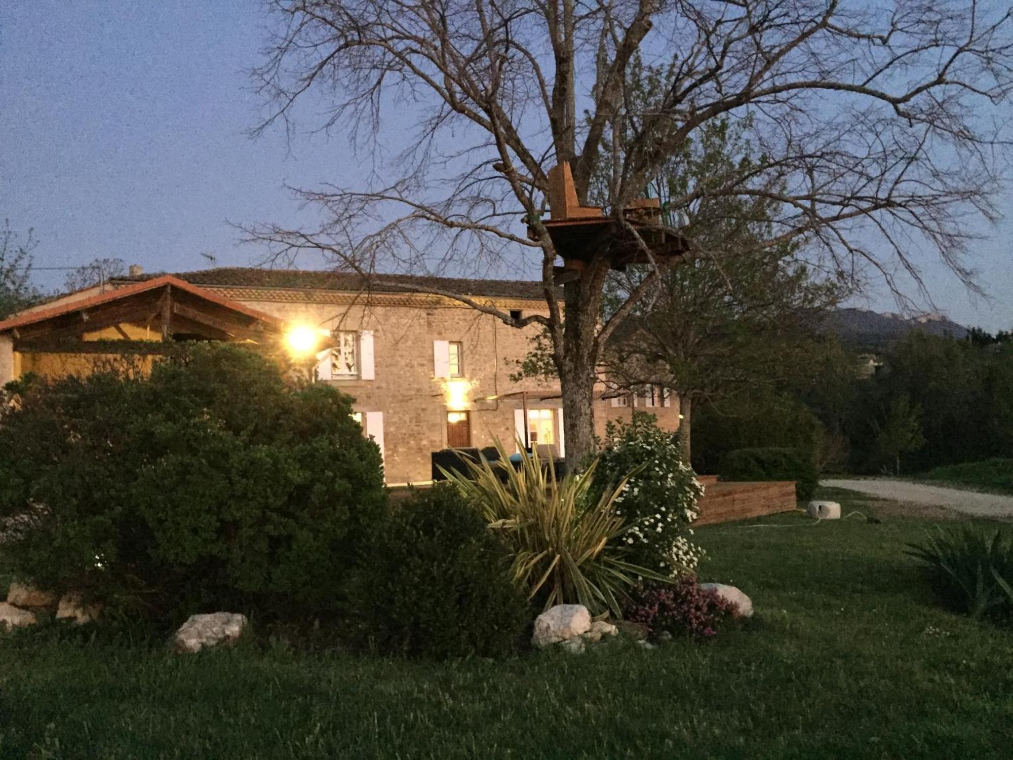 Villa Agreable Bastide Provencale Avec Piscine Barcelonne  Exterior foto